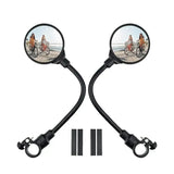 360° Adjustable Bicycle Rearview Mirrors