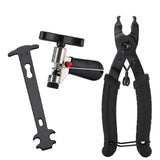 Bicycle Repair Tool Set with Chain Breaker, Spoke Wrench, Bottom Bracket & Freewheel Removal Tools