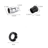 Bicycle Repair Tool Set with Chain Breaker, Spoke Wrench, Bottom Bracket & Freewheel Removal Tools