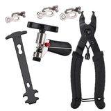 Bicycle Repair Tool Set with Chain Breaker, Spoke Wrench, Bottom Bracket & Freewheel Removal Tools
