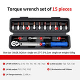 Bicycle Torque Wrench Set 1/4″ (2–24 Nm)
