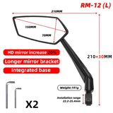 Bike Rear View Mirror 360° Adjustable (different models available)