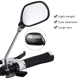 Bike Rearview Mirror 360° Adjustable with Reflector