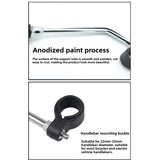 Bike Rearview Mirror 360° Adjustable with Reflector