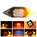 Wireless Remote-Controlled Bicycle Smart Taillight with Turn Signals (USB Rechargeable)