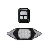 Wireless Remote-Controlled Bicycle Smart Taillight with Turn Signals (USB Rechargeable)