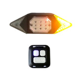 Wireless Remote-Controlled Bicycle Smart Taillight with Turn Signals (USB Rechargeable)