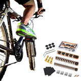 Bicycle Tyre Repair Kit with Vulcanizing Glue & Patches