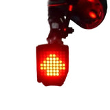 Wireless Bike Tail Light with Remote Control (USB Rechargeable)