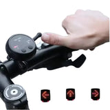 Wireless Bike Tail Light with Remote Control (USB Rechargeable)