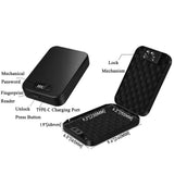 Biometric Safe Box – Mini Fingerprint & Password Vault