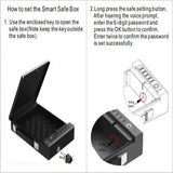 Biometric Portable Gun Safe Box