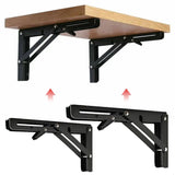 Black Folding Table Brackets for RV & Camper (2PCS)