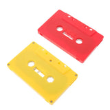 Colorful Blank Audio Cassette Tapes (2pcs)