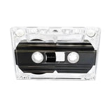 60 Minute Blank Transparent Cassette Tape for Audio Recording