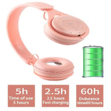 Bluetooth 5.0 Folding Wireless Headset (5 colours available)