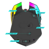 Bluetooth 5.2 RGB Dual-Mode Wireless Gaming Mouse (different models available)