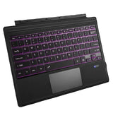 Bluetooth Backlit Keyboard with Touchpad for Microsoft Surface Pro 3–11, Pro X & Pro 7+