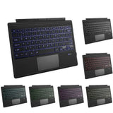 Bluetooth Backlit Keyboard with Touchpad for Microsoft Surface Pro 3–11, Pro X & Pro 7+