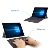 Bluetooth Backlit Keyboard with Touchpad for Microsoft Surface Pro 3–11, Pro X & Pro 7+