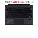 Bluetooth Detachable Slim Cover Keyboard for Microsoft Surface Pro 3–11, Pro X & Pro 7+