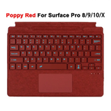 Bluetooth Detachable Slim Cover Keyboard for Microsoft Surface Pro 3–11, Pro X & Pro 7+