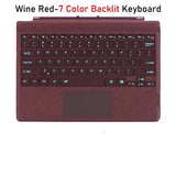 Bluetooth Detachable Slim Cover Keyboard for Microsoft Surface Pro 3–11, Pro X & Pro 7+