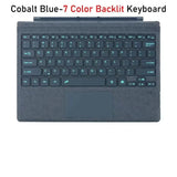 Bluetooth Detachable Slim Cover Keyboard for Microsoft Surface Pro 3–11, Pro X & Pro 7+