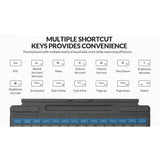 Bluetooth Detachable Slim Cover Keyboard for Microsoft Surface Pro 3–11, Pro X & Pro 7+