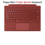 Bluetooth Detachable Slim Cover Keyboard for Microsoft Surface Pro 3–11, Pro X & Pro 7+