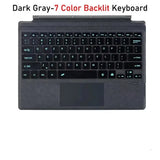 Bluetooth Detachable Slim Cover Keyboard for Microsoft Surface Pro 3–11, Pro X & Pro 7+