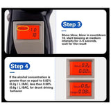 Breathalyzer (with extra mouth pieces)