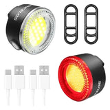 USB Rechargeable Bicycle Front & Rear LED Lights