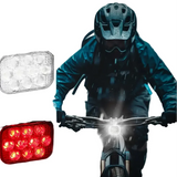USB Rechargeable Bicycle Front & Rear LED Lights