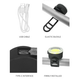 USB Rechargeable Bicycle Front & Rear LED Lights