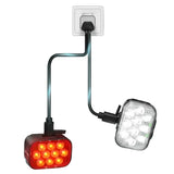 USB Rechargeable Bicycle Front & Rear LED Lights