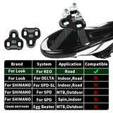 Carbon Nylon Clipless Bike Pedals