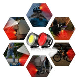 Rechargeable Bicycle Front & Rear Light Set