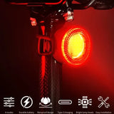 Rechargeable Bicycle Front & Rear Light Set
