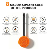 700C TPU Bicycle Inner Tube, 700x23/32C & 700x33/45C with 45/65/80mm Presta Valve for Road & Gravel Bikes