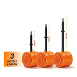 700C TPU Bicycle Inner Tube, 700x23/32C & 700x33/45C with 45/65/80mm Presta Valve for Road & Gravel Bikes