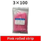 100PCS Colourful Nylon Cable Ties 3x100mm Self-Locking