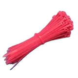 Multicolour Nylon Cable Ties 100/150/200mm Self-Locking