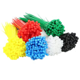 Multicolour Nylon Cable Ties 100/150/200mm Self-Locking