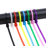 Multicolour Nylon Cable Ties 100/150/200mm Self-Locking