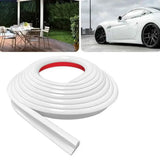 Camper Van Gutter Rain Guard – J Shape Drip Stop PVC Rain Gutter (5m)