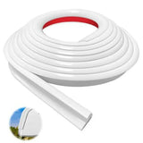 Camper Van Gutter Rain Guard – J Shape Drip Stop PVC Rain Gutter (5m)