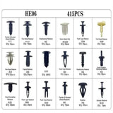 Car Fastener Clip Kit – Plastic Rivets & Retainer Pins (different types available)