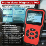 OBD2 Scanner, Voltage & Engine Fault Code Reader