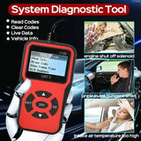 OBD2 Scanner, Voltage & Engine Fault Code Reader